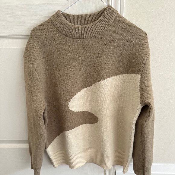Oak & Fort Chunky Knit Oversized Sweater - New - Picture 6 of 7